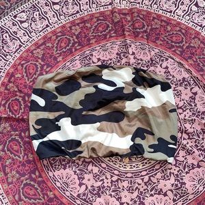 Camo tube top